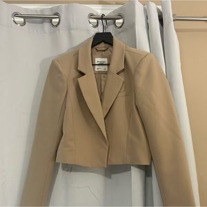 Abercrombie and fitch cropped blazer